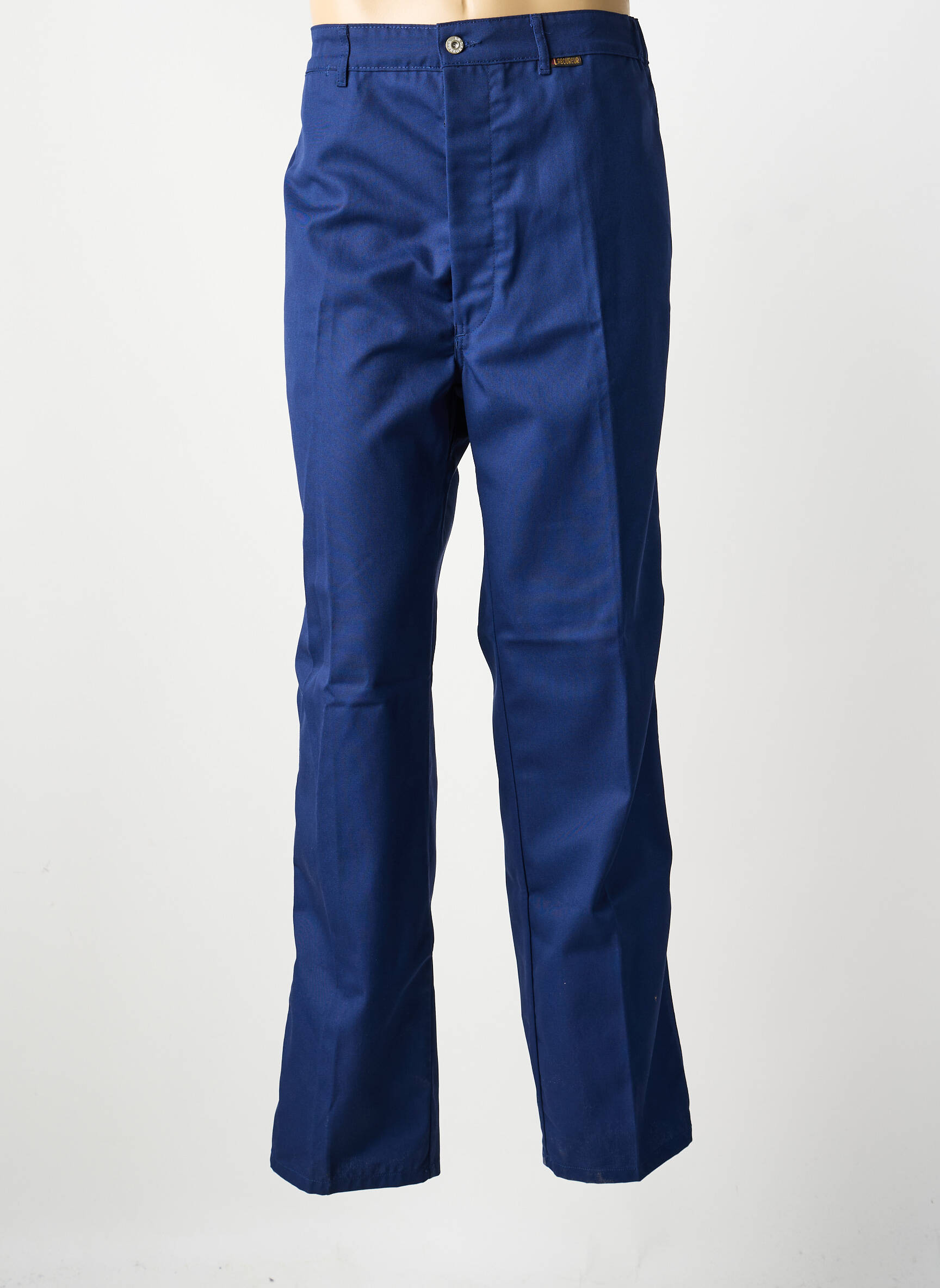 Tiesi kelnė popelinos audinys, kuris pasižymi lygiu ir tankiu paviršiumi. normala dydis mėlyna LABOUREUR vyras