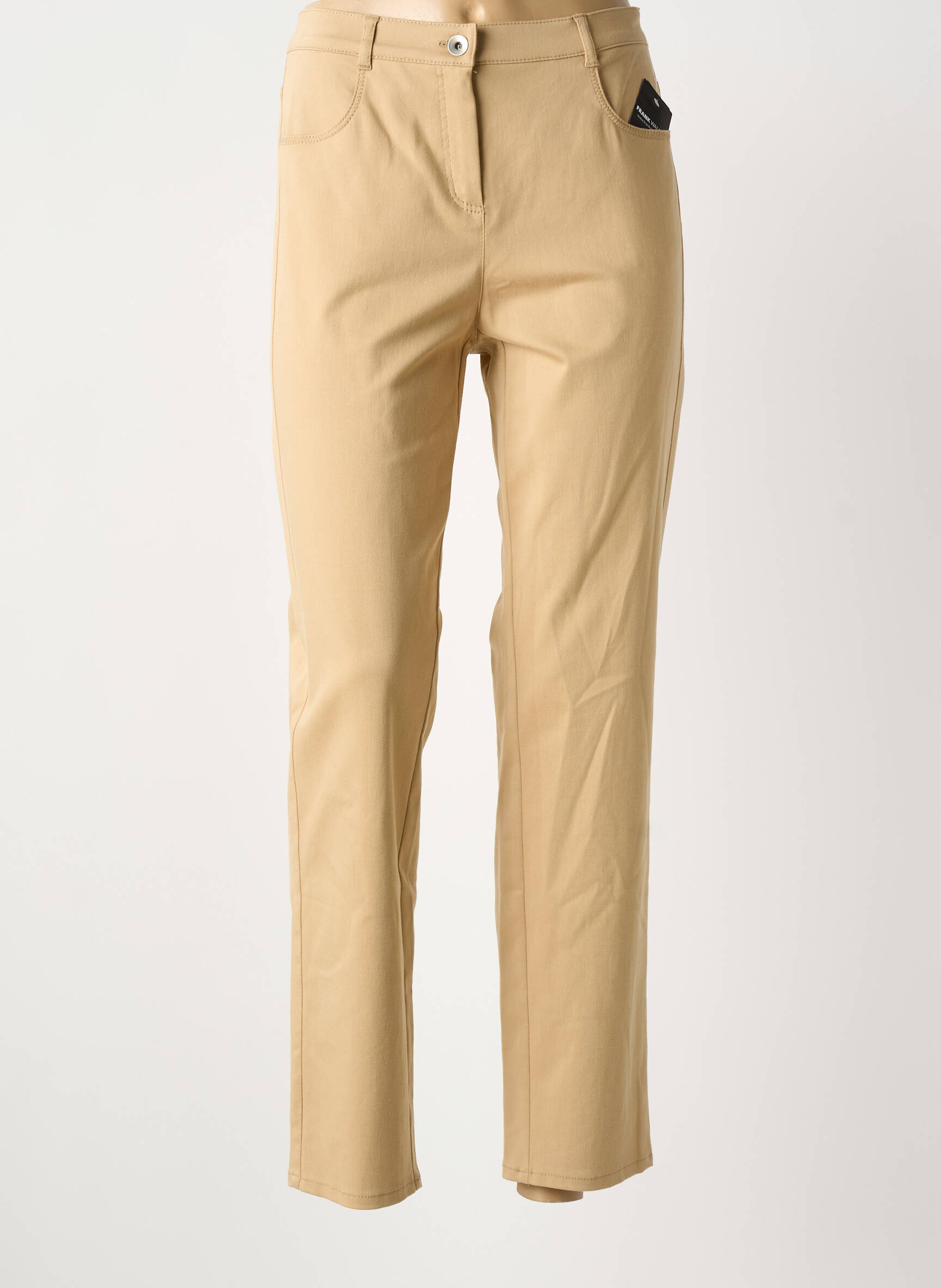Tiesi kelnė tamprumas normala dydis bežinis FRANK WALDER moteris