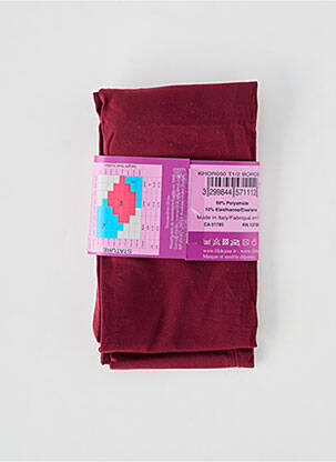 Kojinės tamprumas violetinis FIL DE JOUR moteris