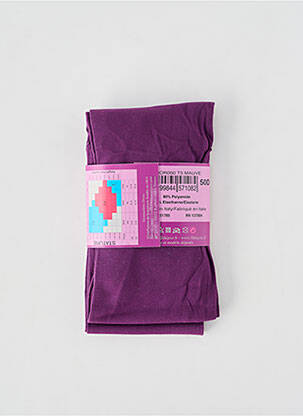 Kojinės tamprumas violetinis FIL DE JOUR moteris