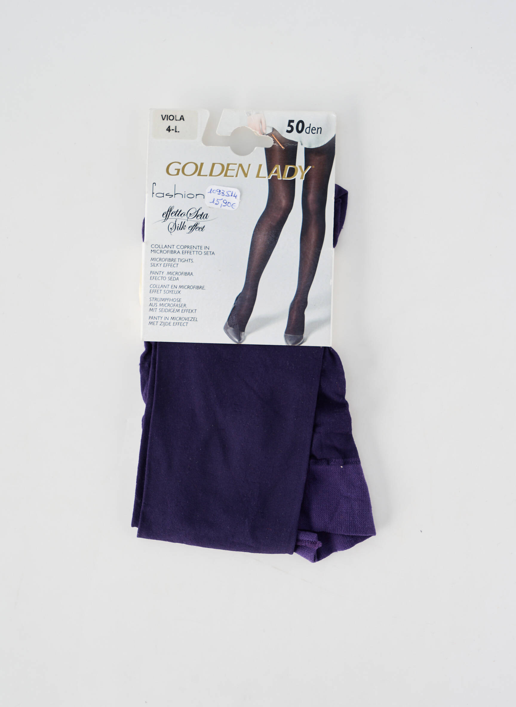 Kojinės tamprumas violetinis GOLDEN LADY moteris