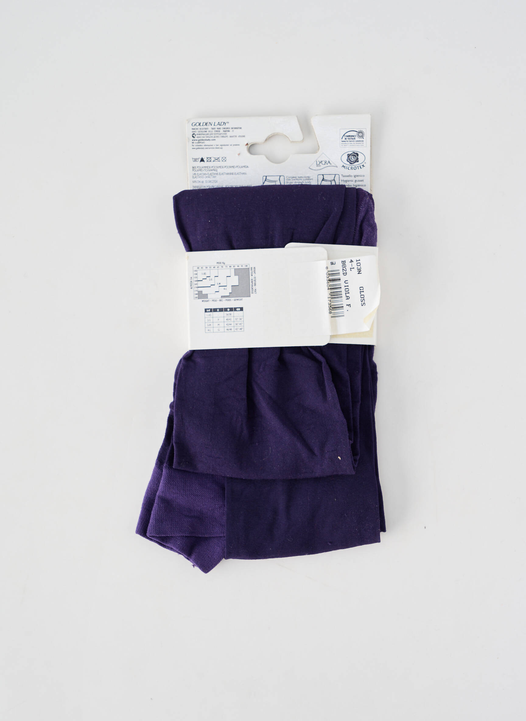 Kojinės tamprumas violetinis GOLDEN LADY moteris