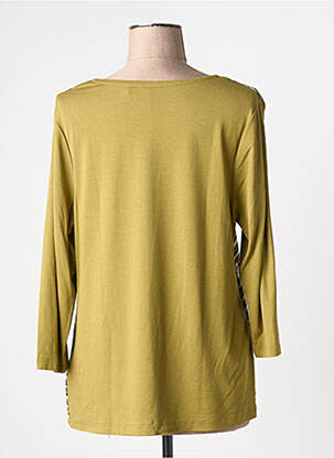 Viršūnė centrinė iškirptė ilgos rankovės žalias BARBARA LEBEK moteris