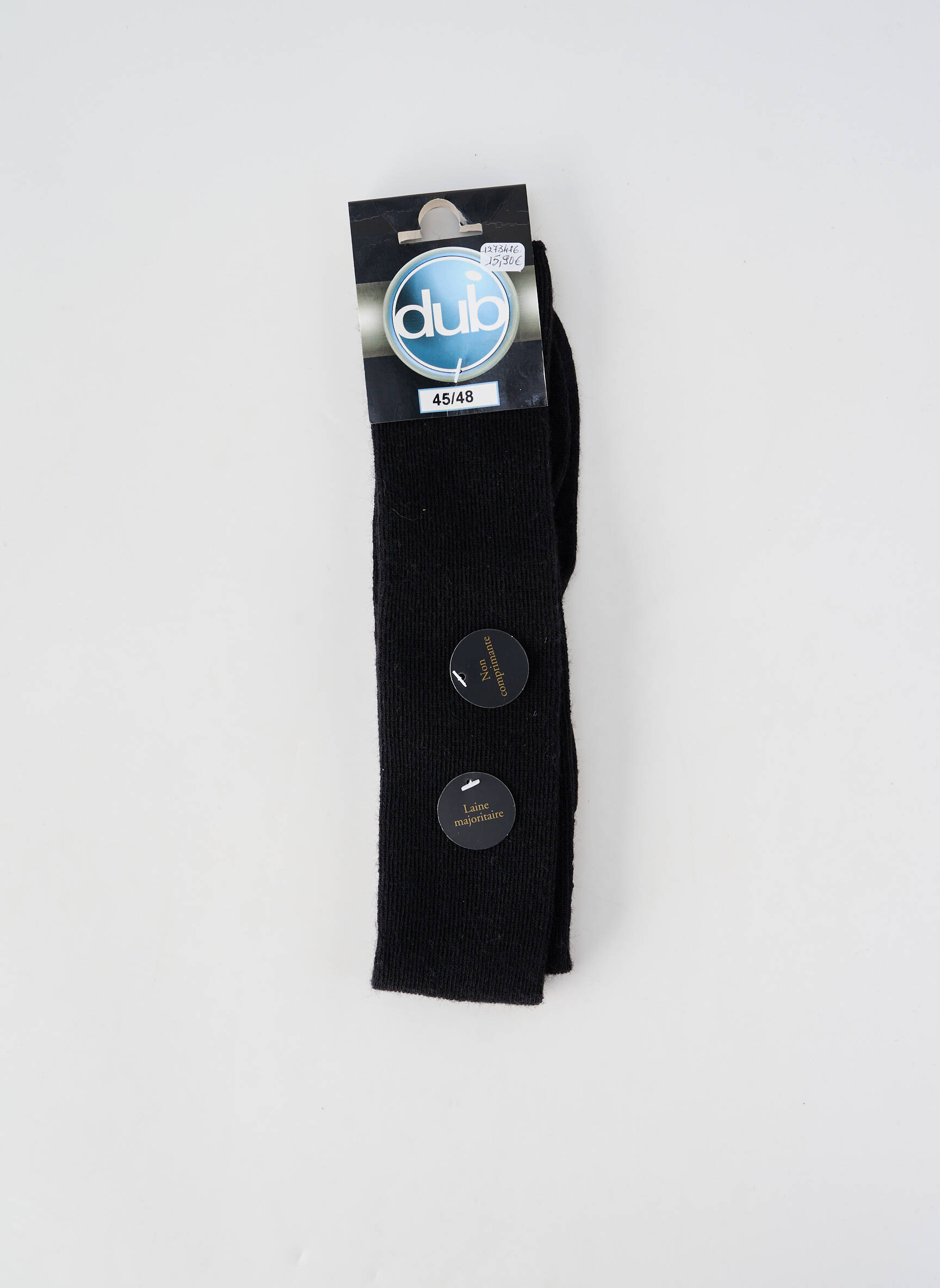 Kojinės tamprumas juodas DUB & DRINO vyras