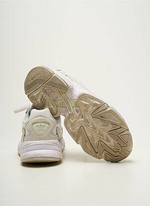 Bėgimo bateliai apvalus mygtukas kulnas nuo 4 iki 6 cm baltas ADIDAS moteris