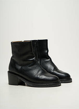 Batai/botai lygus audinys kulnas nuo 4 iki 6 cm juodas M.MOUSTACHE moteris
