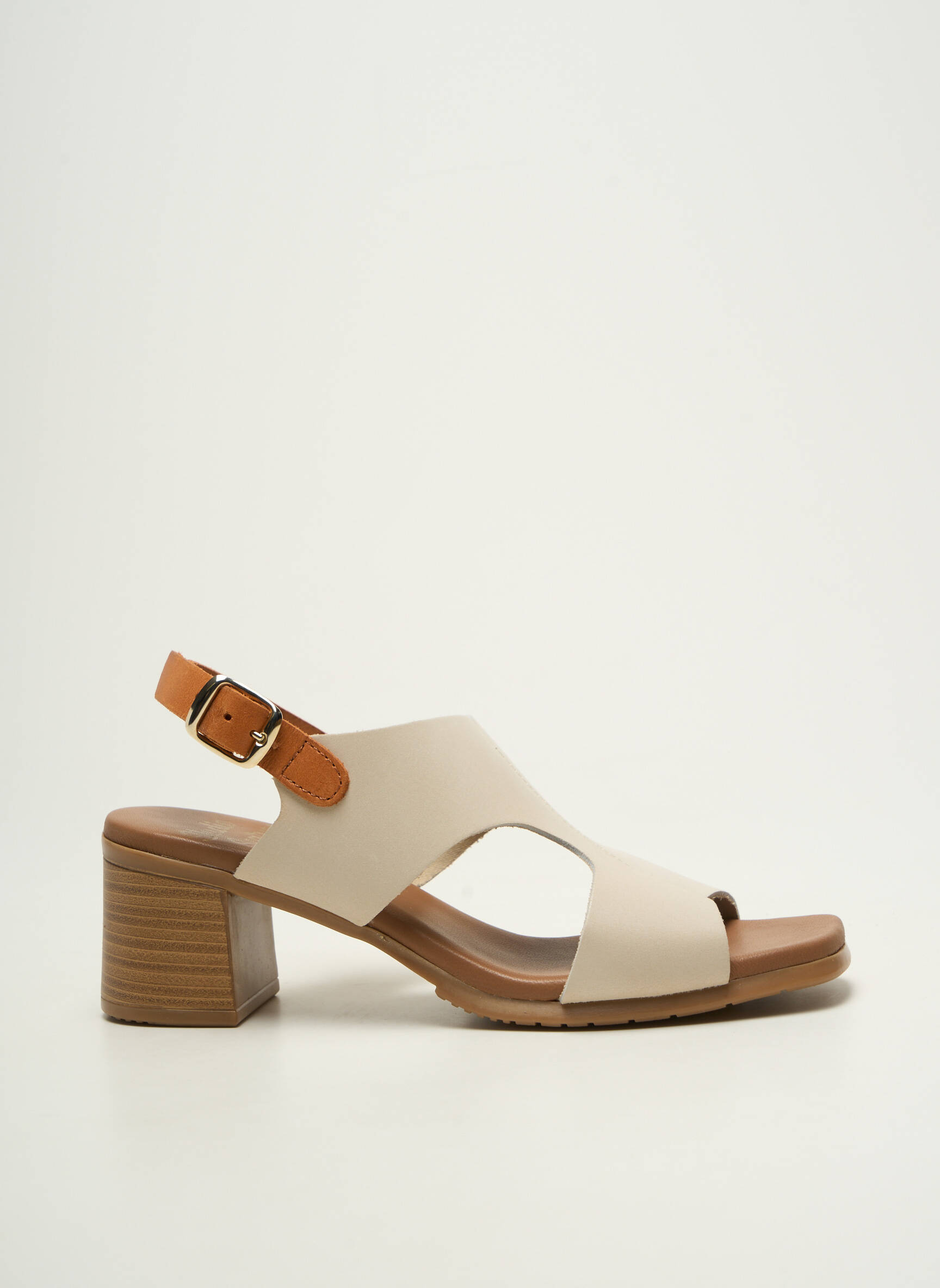 Sandalai/nu pėdos batai su kulnu kulnas nuo 4 iki 6 cm bežinis STUDIO SCARPE moteris