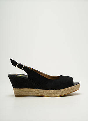 Espadrilės užsegimas kilpa(s) kulnas nuo 7 iki 9 cm juodas EMMA moteris