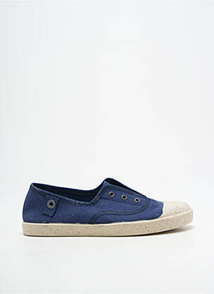 Slip-on batai išimama padas plokščias kulnas iki 3 cm mėlyna TITANITOS moteris