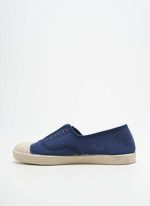 Slip-on batai išimama padas plokščias kulnas iki 3 cm mėlyna TITANITOS moteris