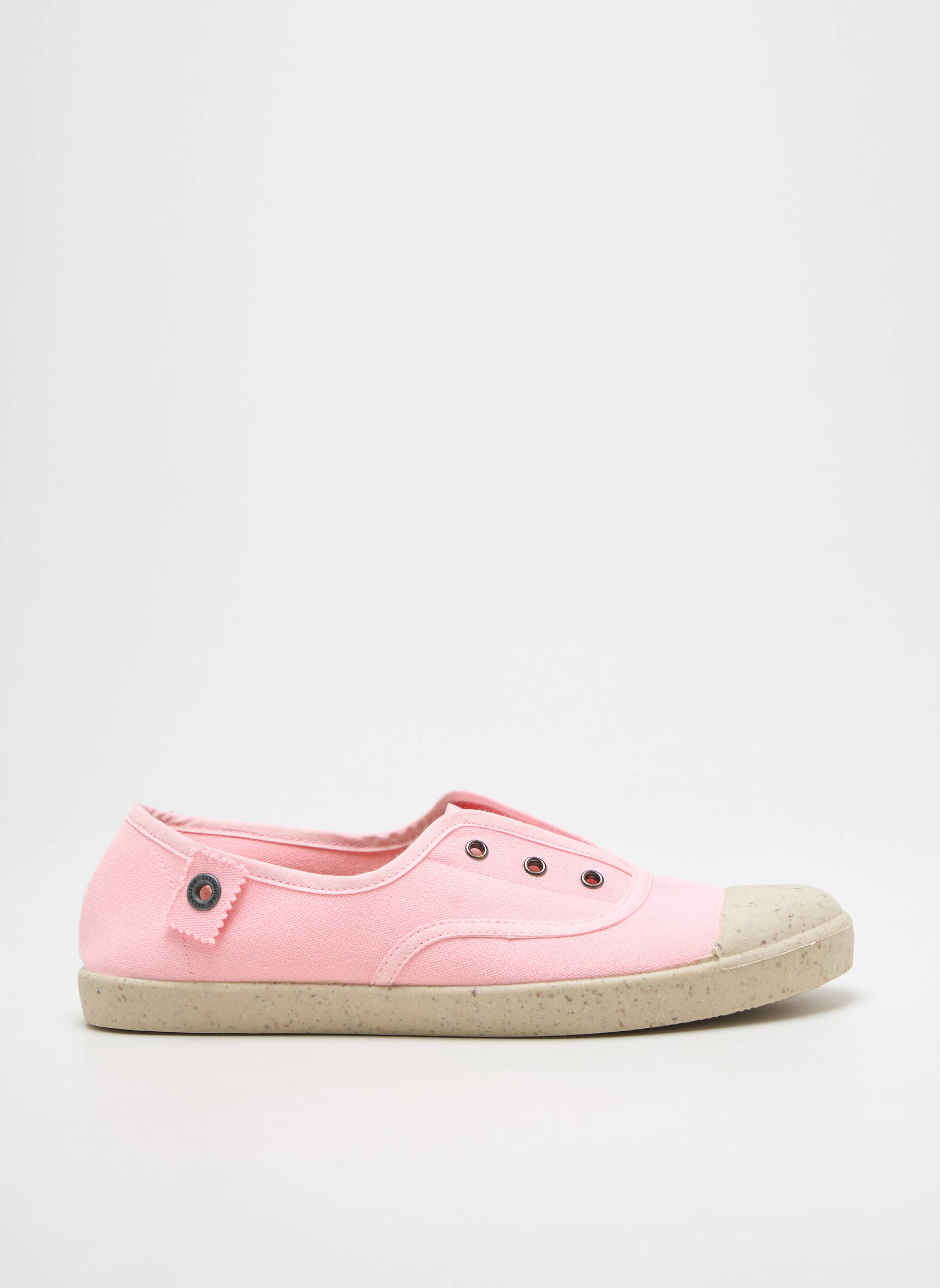 Slip-on batai išimama padas plokščias kulnas iki 3 cm rožinė TITANITOS moteris