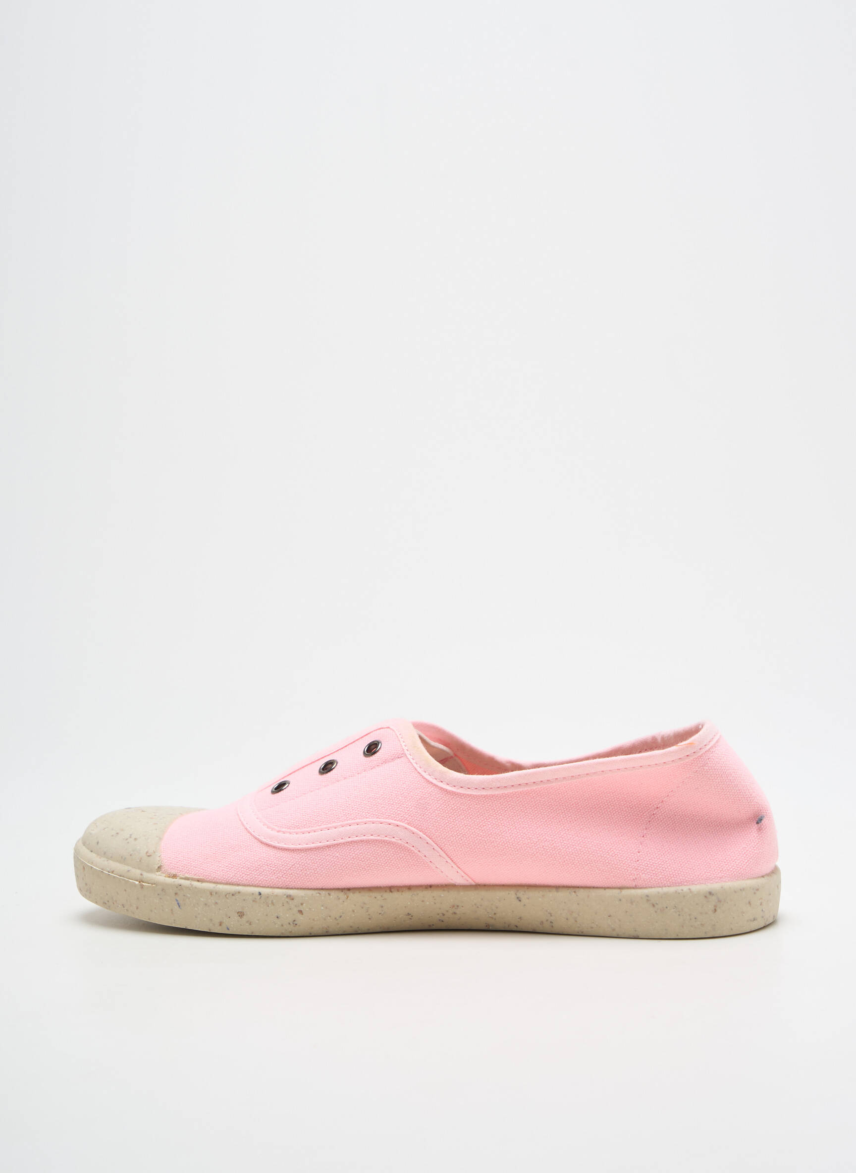 Slip-on batai išimama padas plokščias kulnas iki 3 cm rožinė TITANITOS moteris