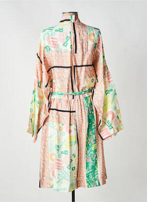 Kimono striukė col v rožinė MADE IN SENS moteris