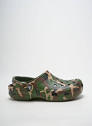 Mule/sabotai apvalus mygtukas apvalus mygtukas žalias CROCS vyras