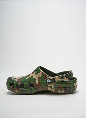 Mule/sabotai apvalus mygtukas apvalus mygtukas žalias CROCS vyras