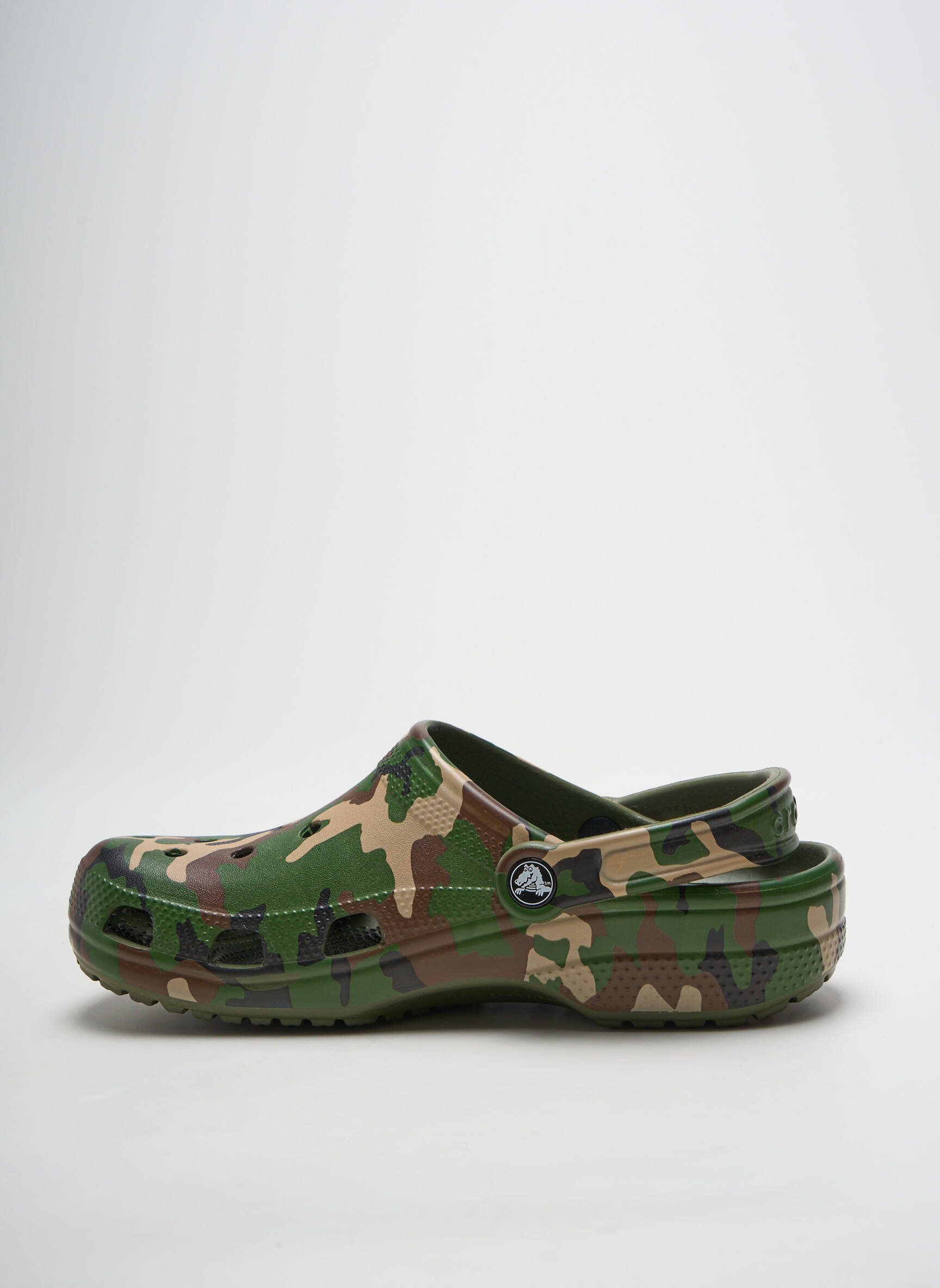 Mule/sabotai apvalus mygtukas apvalus mygtukas žalias CROCS vyras