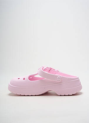 Mule/sabotai kulnas nuo 4 iki 6 cm rožinė CROCS moteris