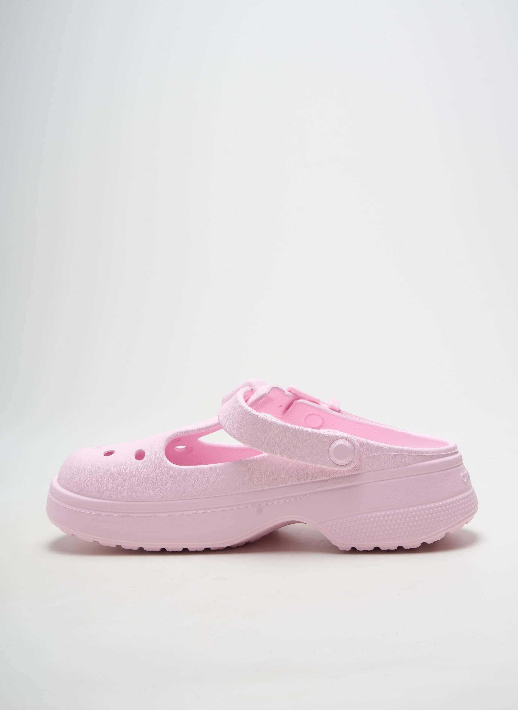 Mule/sabotai kulnas nuo 4 iki 6 cm rožinė CROCS moteris