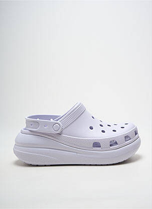 Mule/sabotai kulnas nuo 4 iki 6 cm baltas CROCS moteris