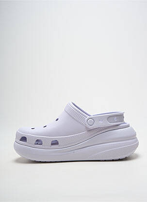 Mule/sabotai kulnas nuo 4 iki 6 cm baltas CROCS moteris