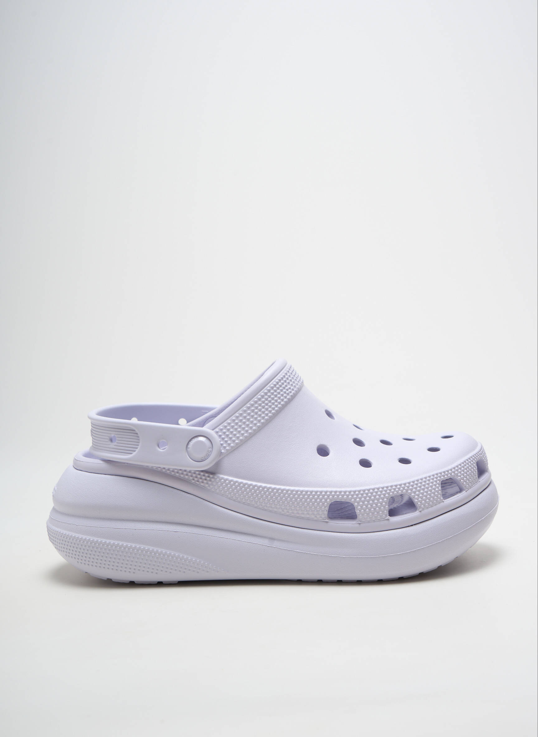 Mule/sabotai kulnas nuo 4 iki 6 cm baltas CROCS moteris