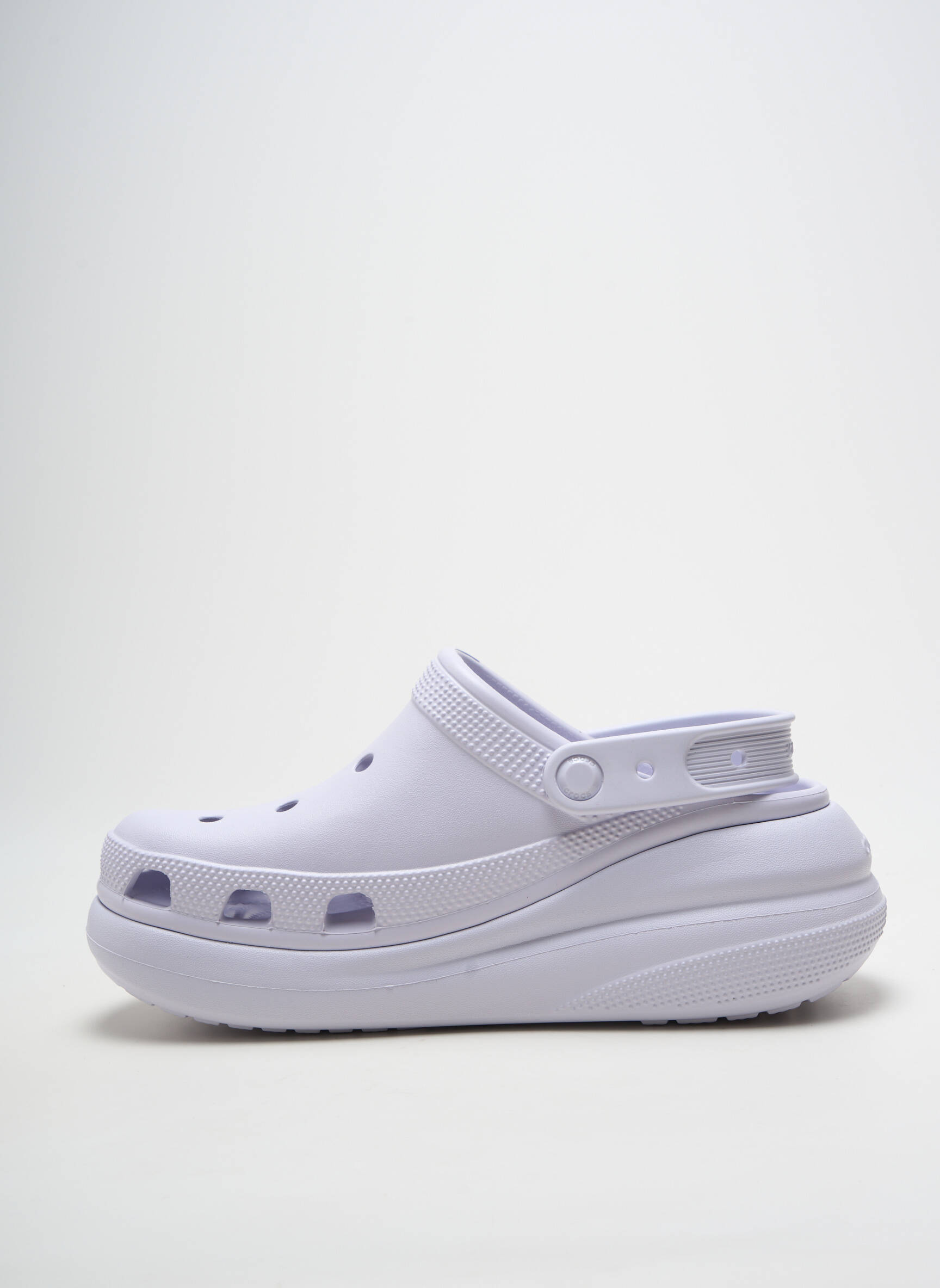 Mule/sabotai kulnas nuo 4 iki 6 cm baltas CROCS moteris