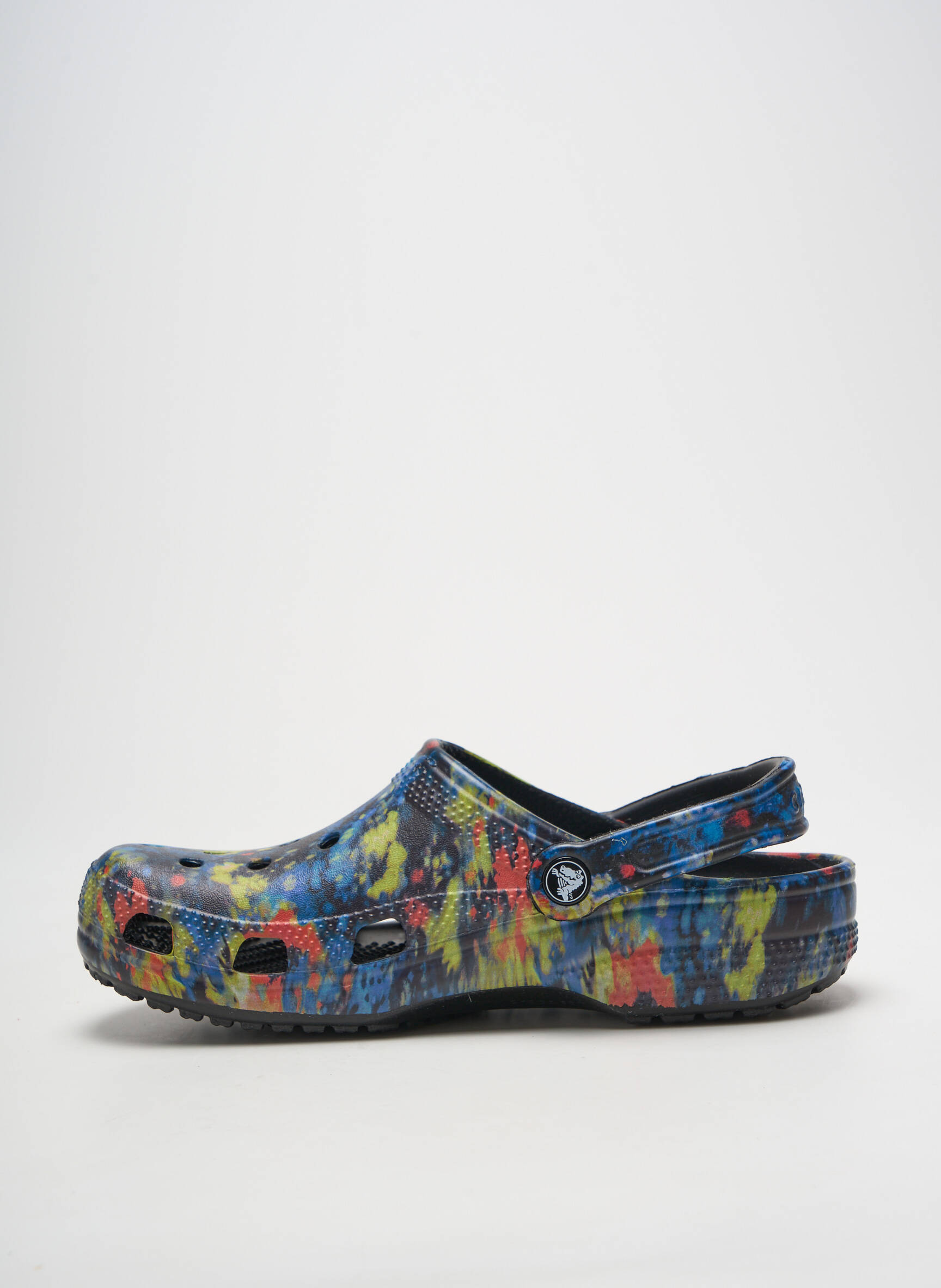 Mule/sabotai apvalus mygtukas apvalus mygtukas mėlyna CROCS vyras