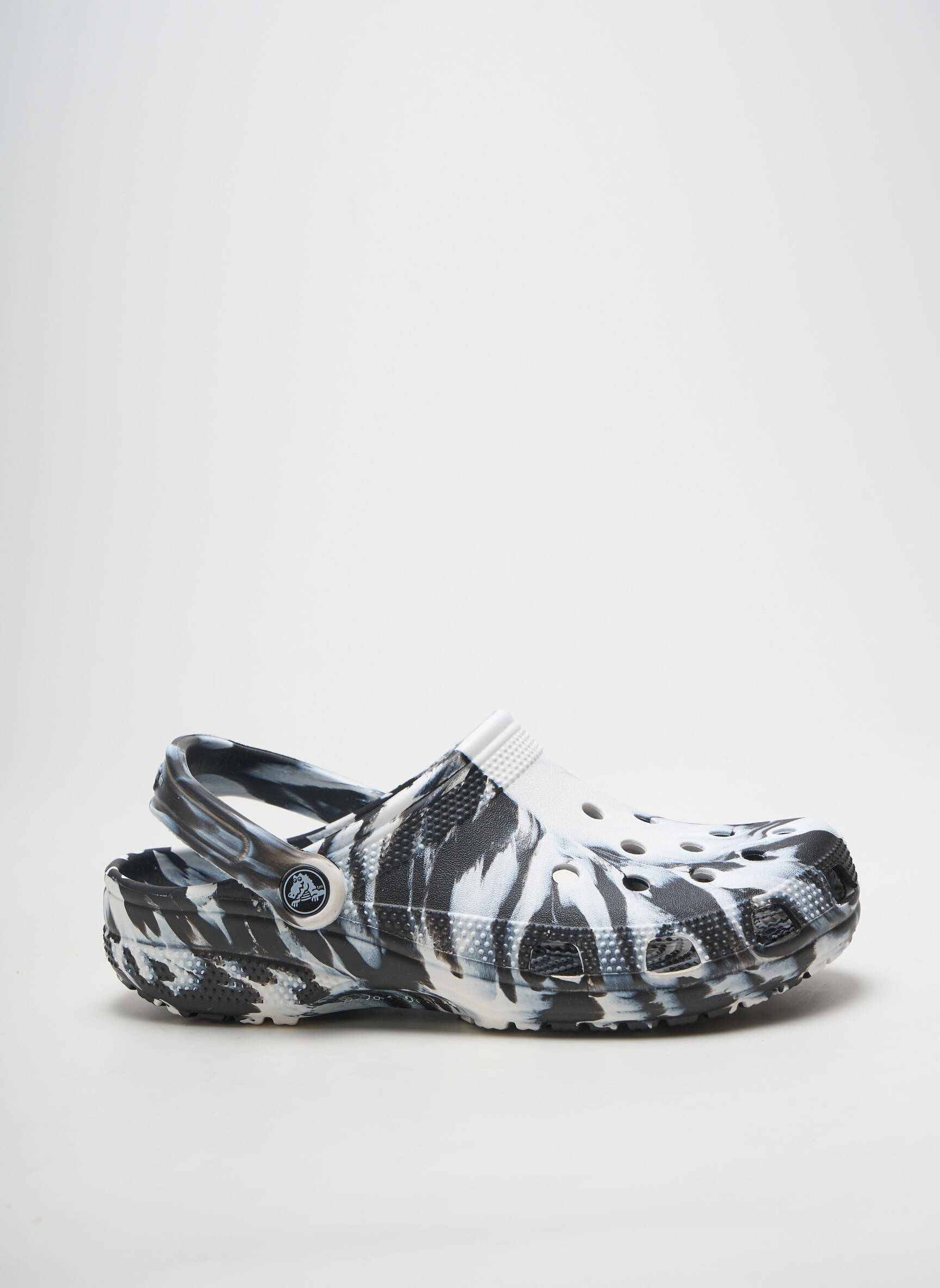 Mule/sabotai apvalus mygtukas apvalus mygtukas juodas CROCS vyras