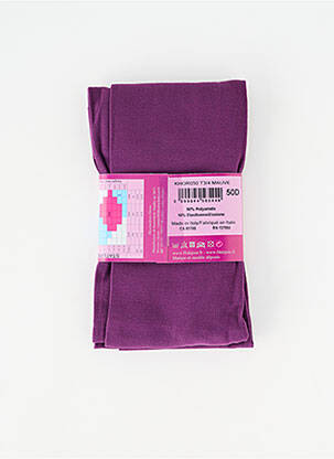 Kojinės tamprumas violetinis FIL DE JOIE moteris