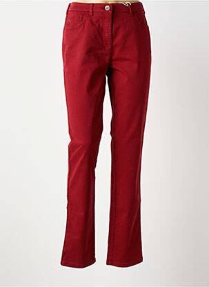 Lieknos kelnės elastinė dydis normala dydis raudona TONI moteris