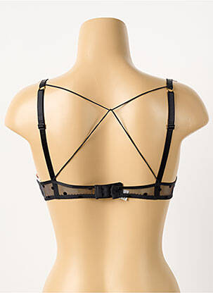 Liemenėlė push-up liemenėlė su aukštu palaikymu push-up liemenėlė su aukštu palaikymu juodas PASSIONATA moteris