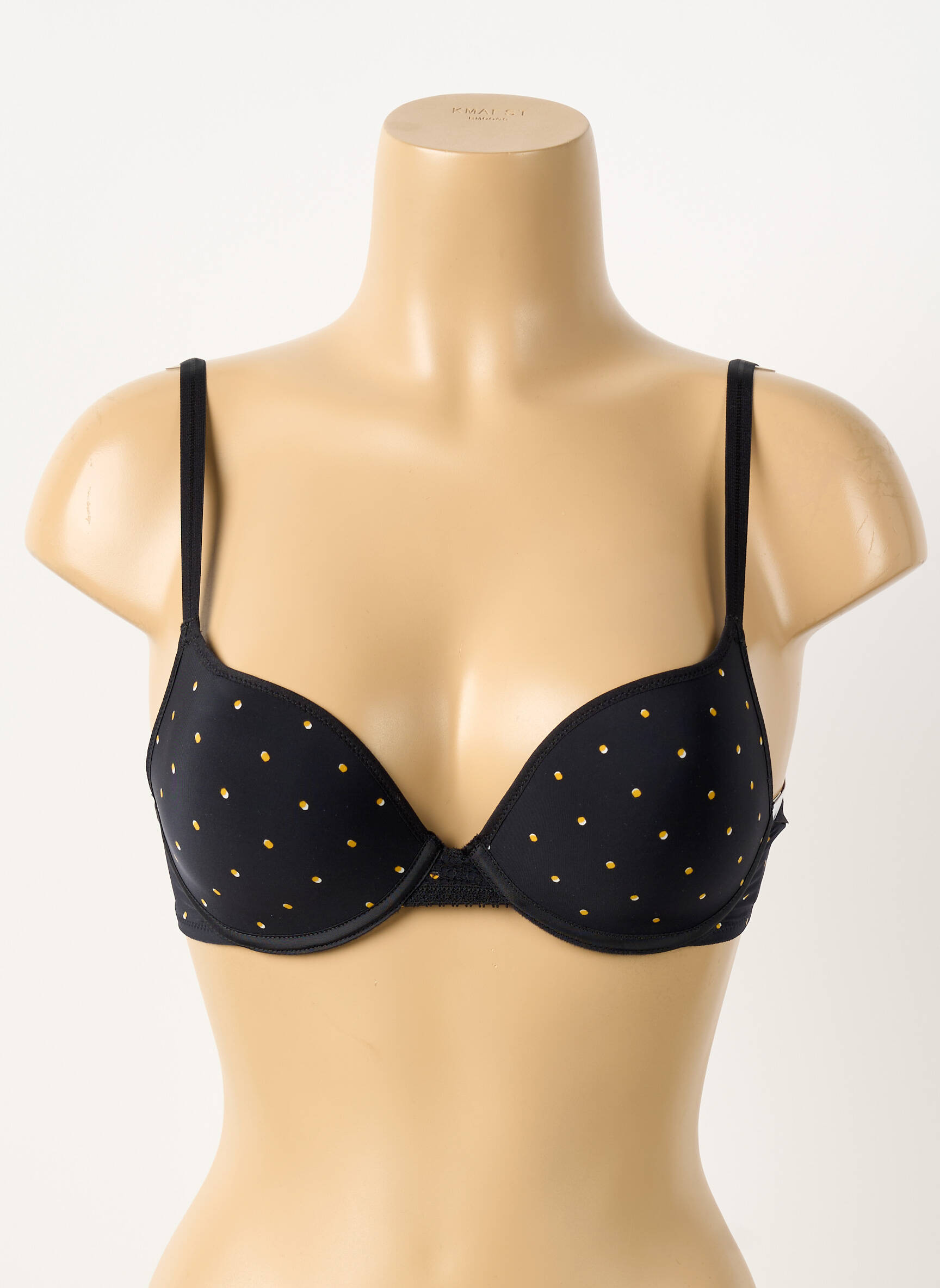 Liemenėlė push-up liemenėlė su aukštu palaikymu push-up liemenėlė su aukštu palaikymu juodas PASSIONATA moteris