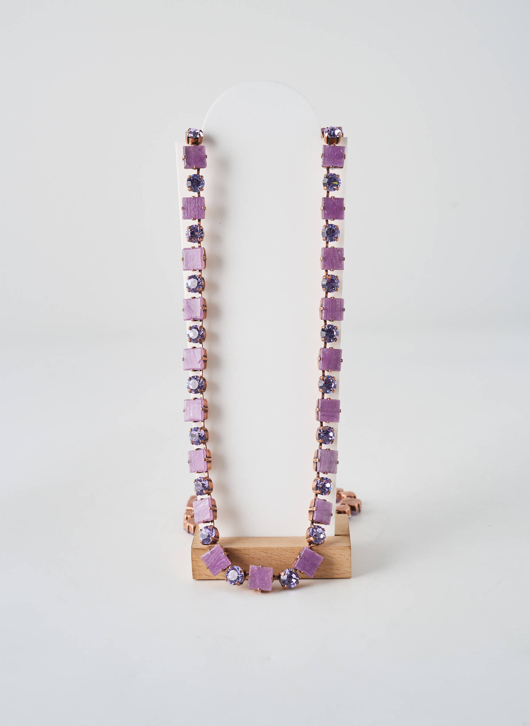 Pakabukas cirkonio oksido ornamentas violetinis KONPLOTT moteris