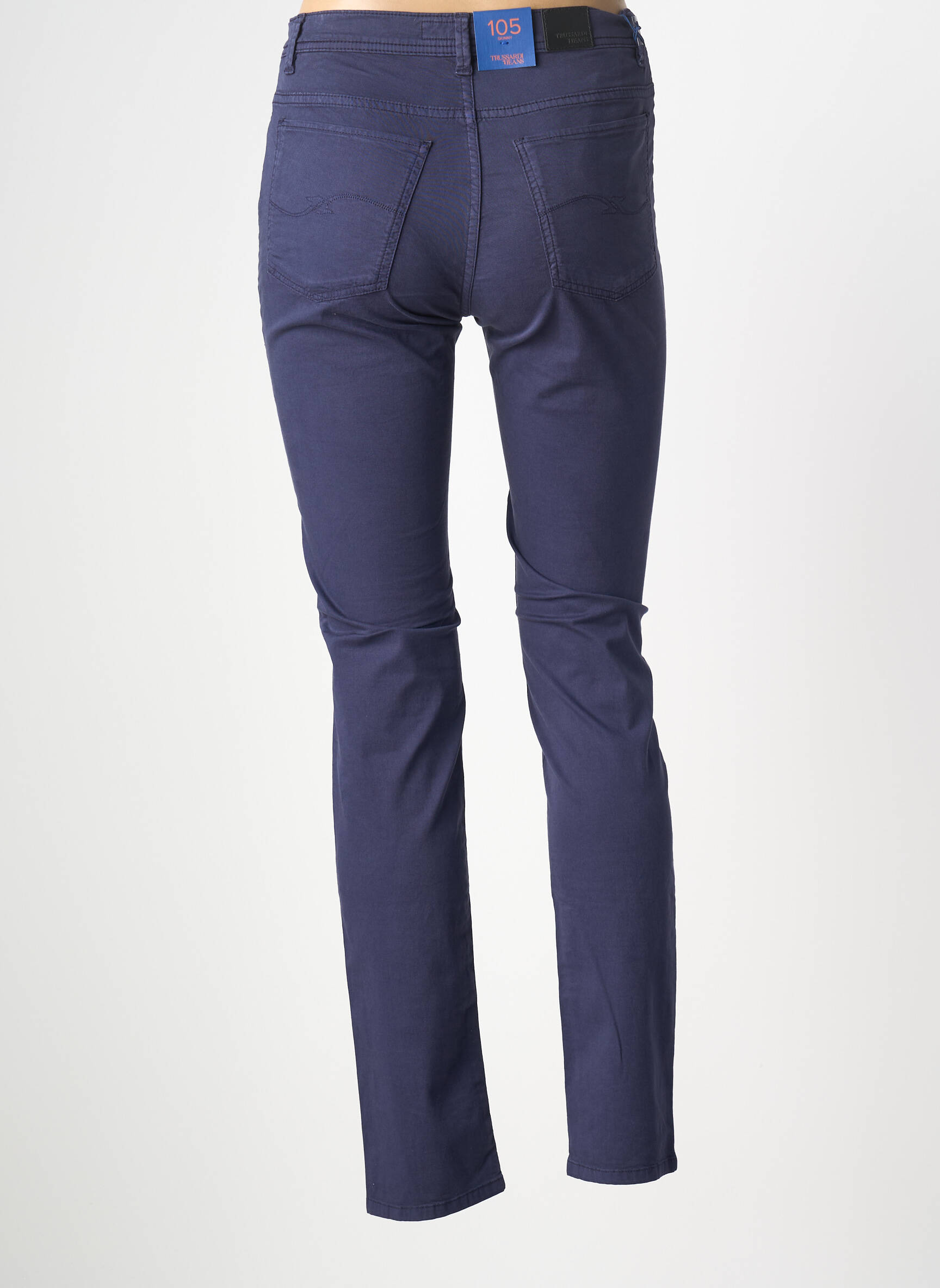 Lieknos džinsai maža dydžio maža dydžio mėlyna TRUSSARDI JEANS moteris