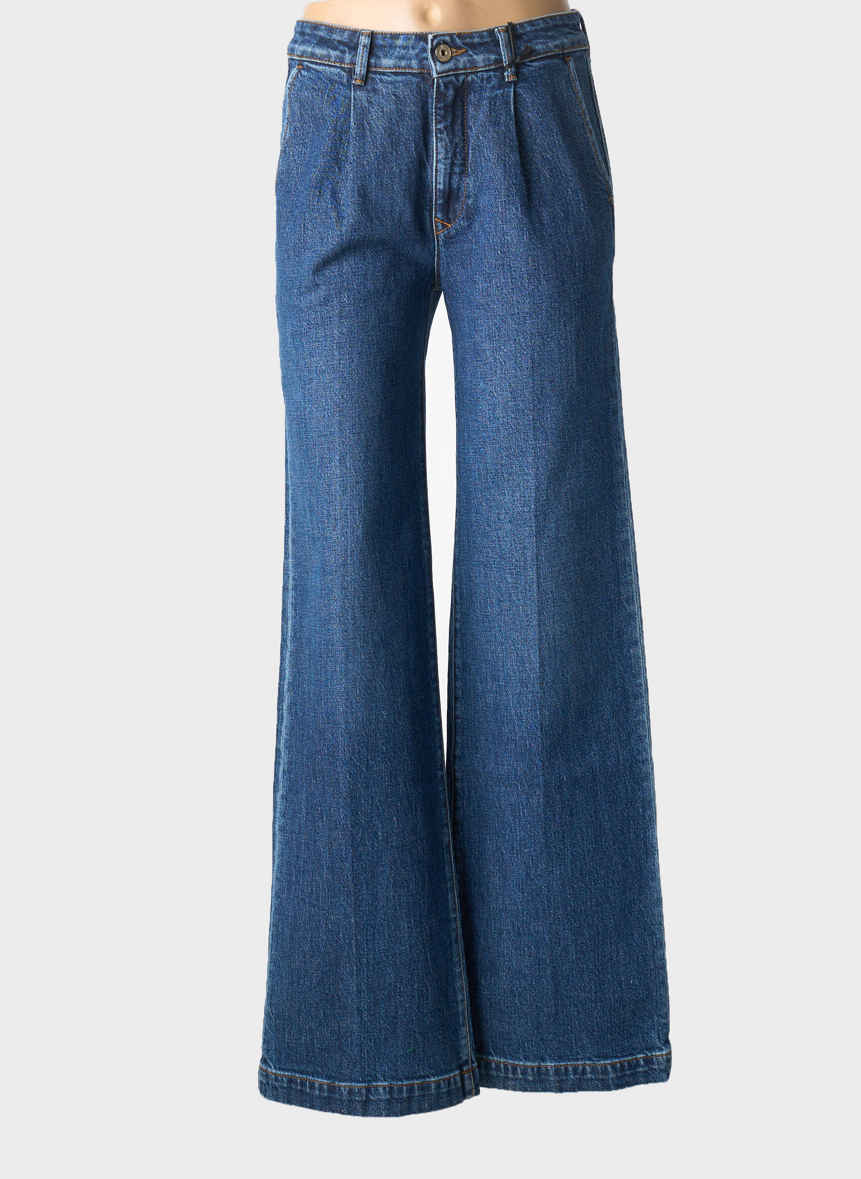 Bootcut džinsai normala dydis normala dydis mėlyna MARYLEY moteris
