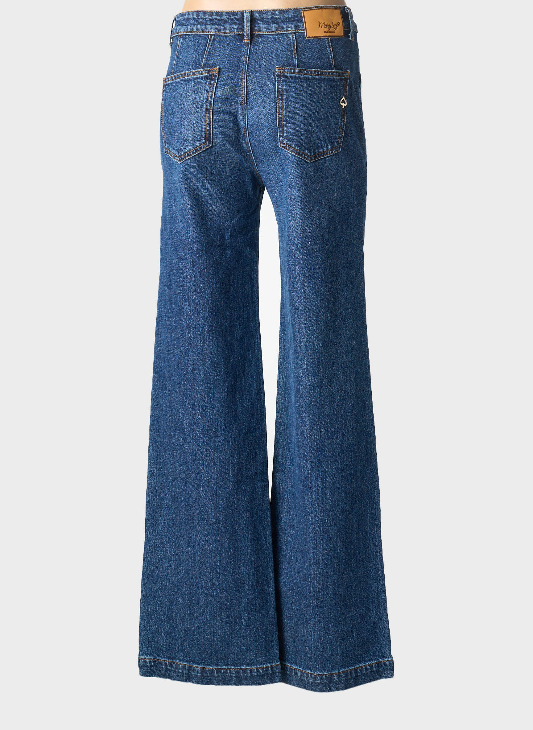 Bootcut džinsai normala dydis normala dydis mėlyna MARYLEY moteris