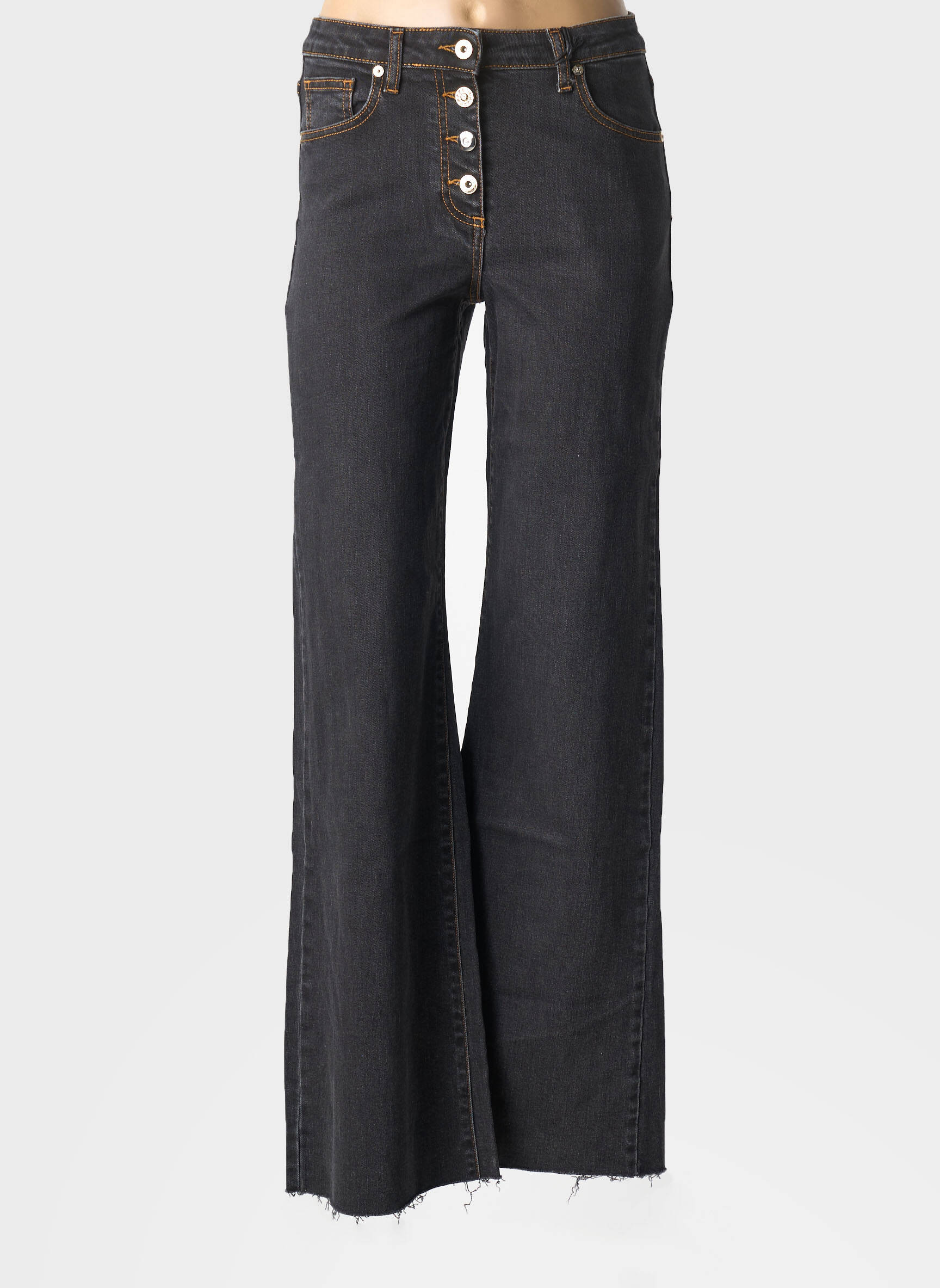 Bootcut džinsai normala dydis normala dydis juodas MARYLEY moteris