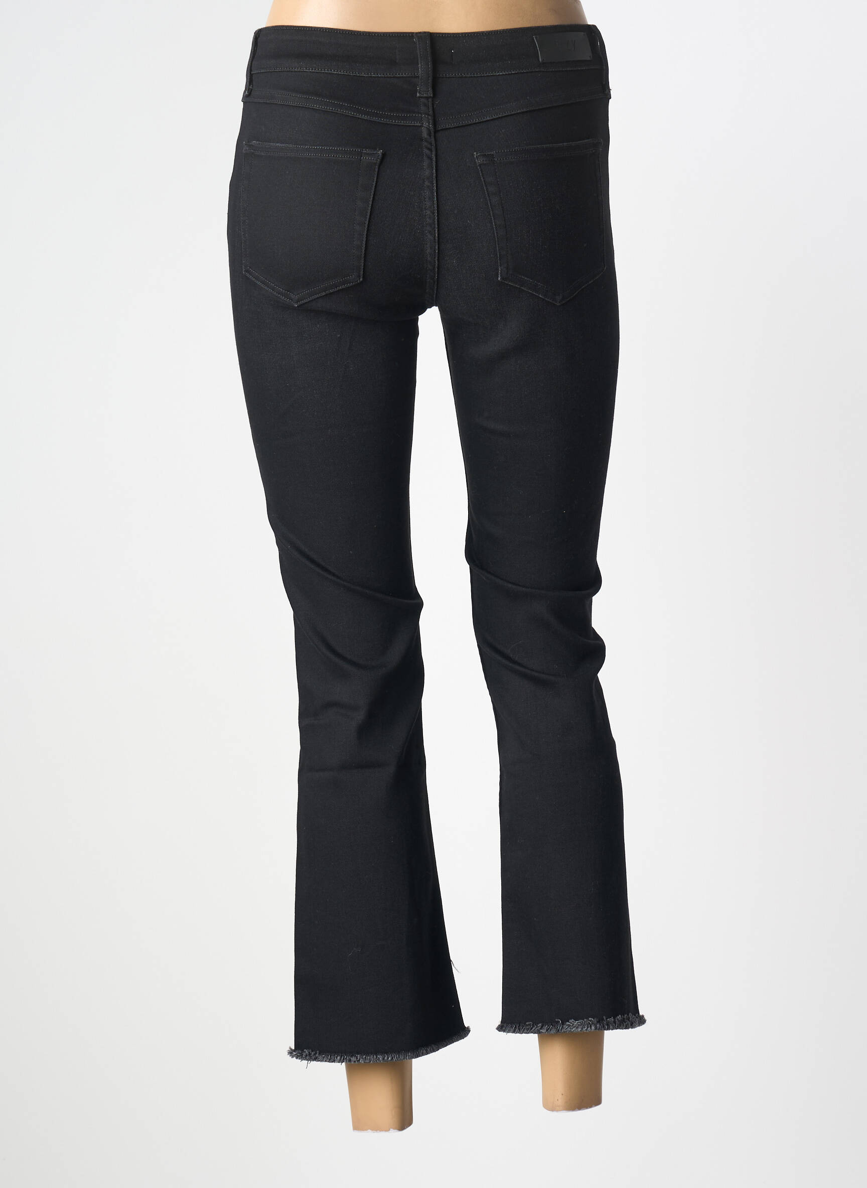 7/8 kelnės tamprumas normala dydis juodas NVY DENIM moteris