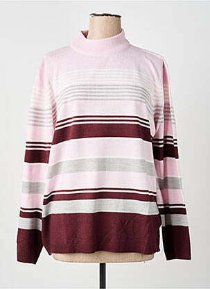 Megztinis tamprumas ilgos rankovės rožinė CASHMERE FEELING moteris