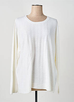 Megztinis centrinė iškirptė ilgos rankovės bežinis CASHMERE FEELING moteris