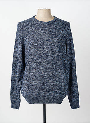Megztinis lanksti ir pralaidi orui tinklinė medžiaga ilgos rankovės mėlyna FYNCH-HATTON vyras