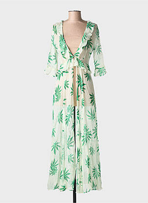 Kimono striukė col v žalias LEONE moteris