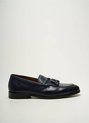 Mokasīnai satino audinys chiquet mėlyna FLECS vyras