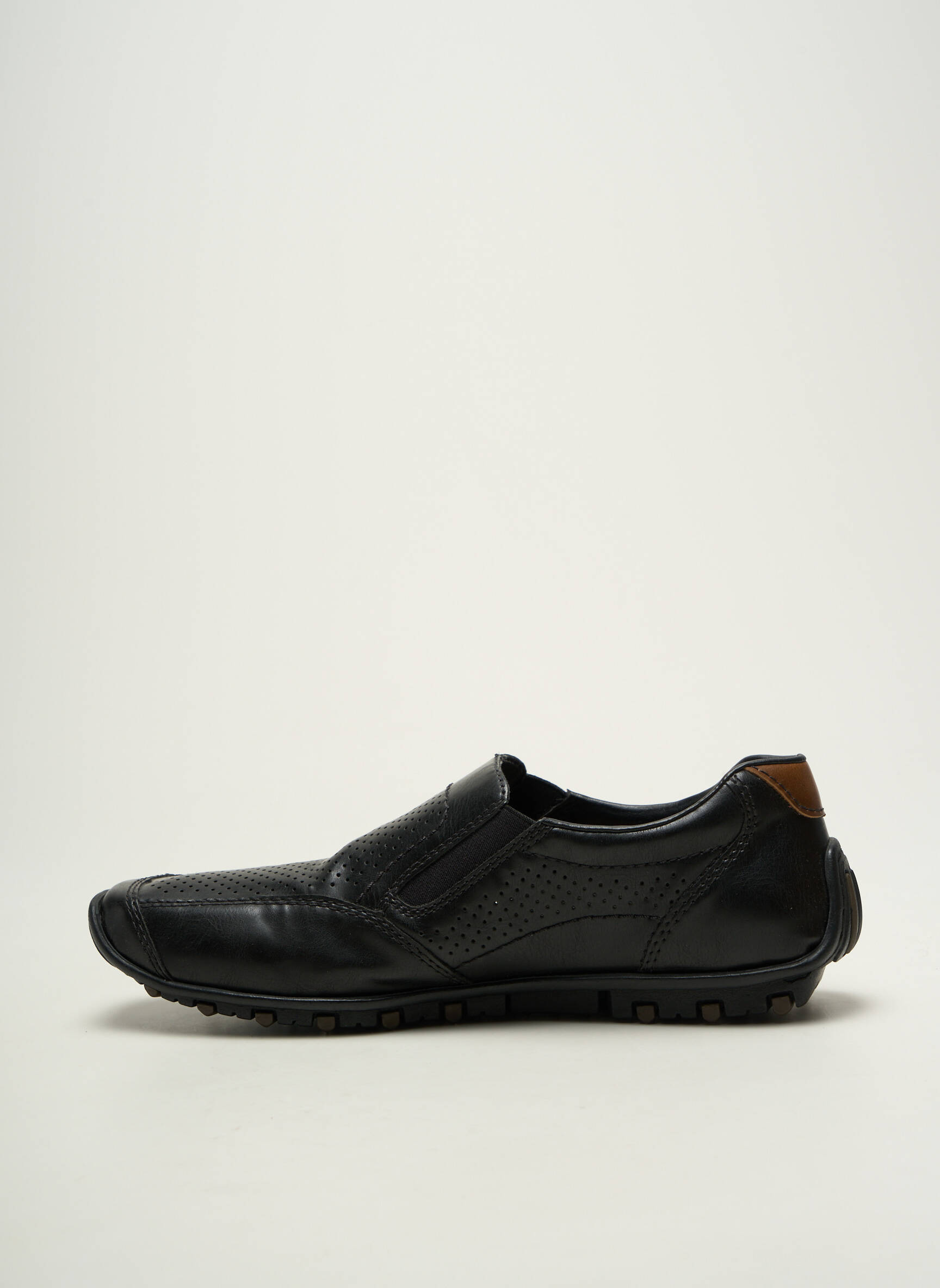 Slip-on batai kvadratinis galas kvadratinis galas juodas RIEKER vyras