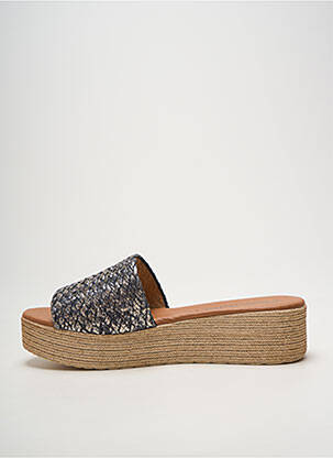 Mule/sabotai satino audinys kulnas nuo 4 iki 6 cm juodas CARLA TORTOSA moteris