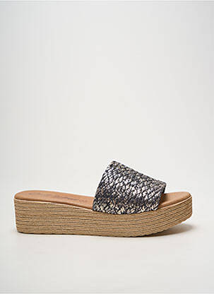 Mule/sabotai satino audinys kulnas nuo 4 iki 6 cm juodas CARLA TORTOSA moteris