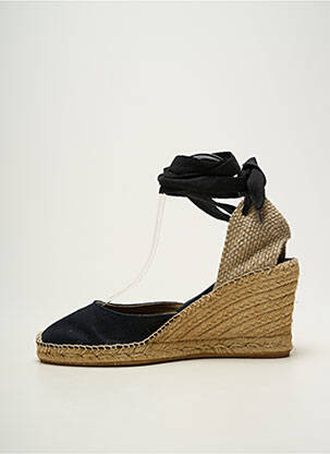 Espadrilės šnervių uždarymas kulnas nuo 7 iki 9 cm juodas TONI PONS moteris