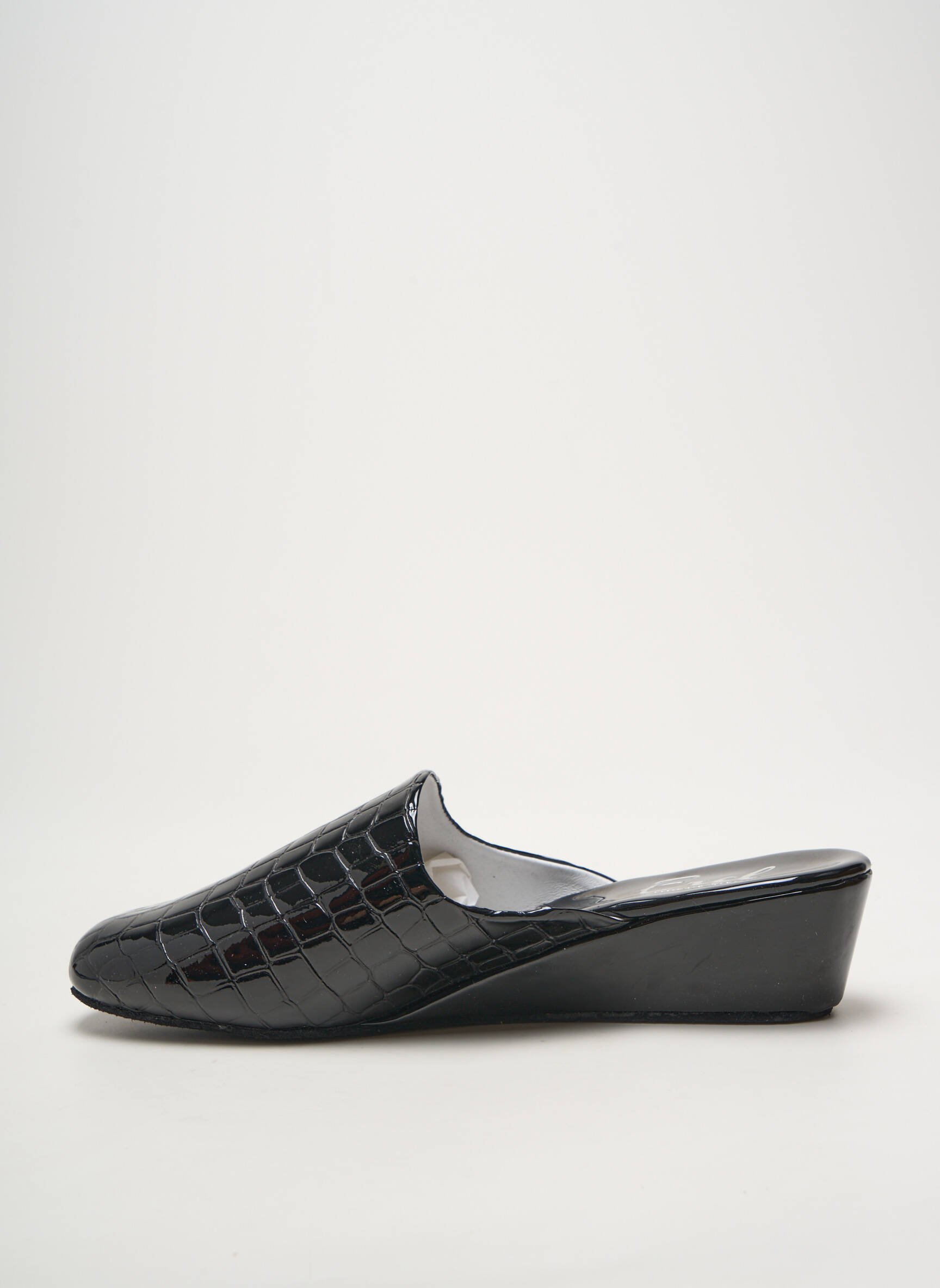 Bateliai/pantofliai odinė išorinė padas kulnas nuo 4 iki 6 cm juodas EREL moteris