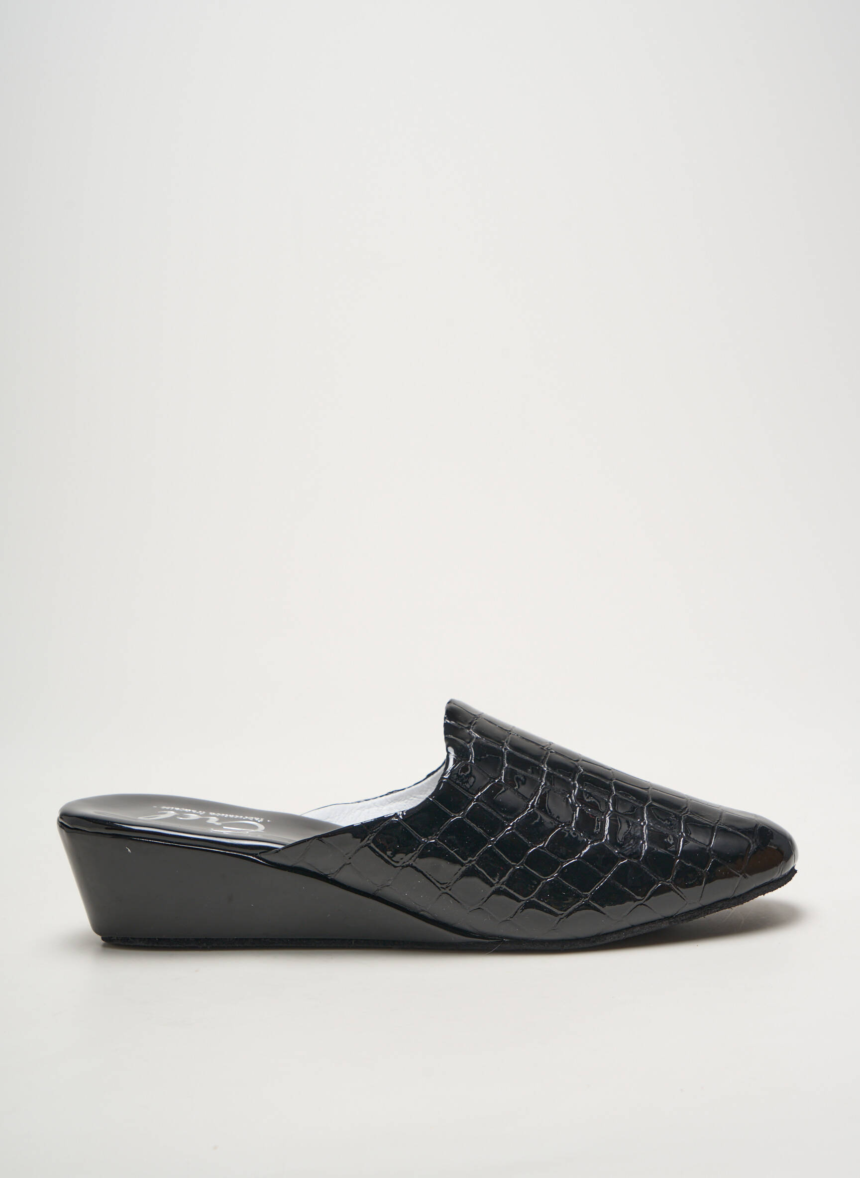 Bateliai/pantofliai odinė išorinė padas kulnas nuo 4 iki 6 cm juodas EREL moteris