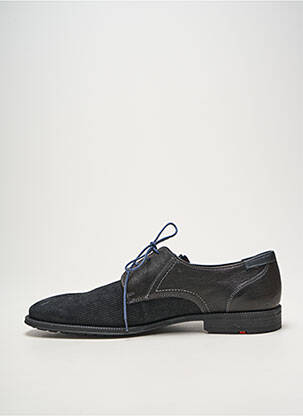 Derbiai satino audinys žemas kulnas juodas LLOYD vyras